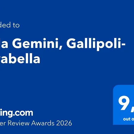 Вилла Gemini, Gallipoli-rivabella